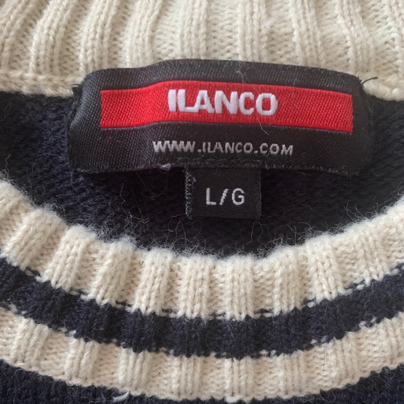 Black and beige sweater - Picture 3 of 3